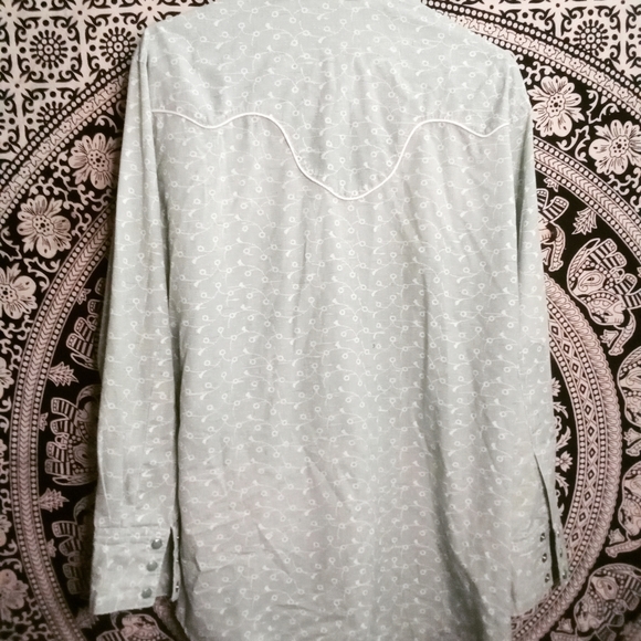 Men's vintage western shirt large - Picture 8 of 10